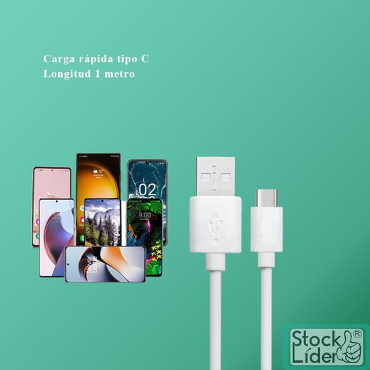 Cabo USB-C Premium 2m | Carregamento Ultra-Rápido e Transferência de Dados