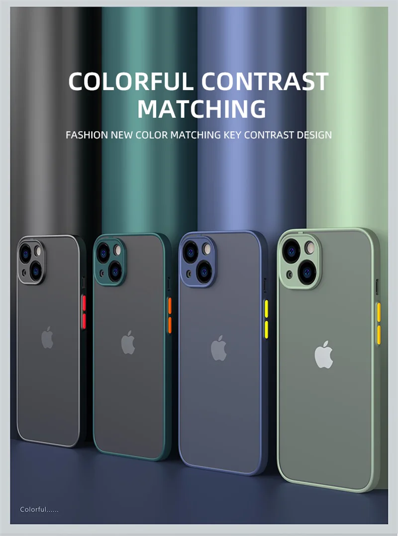 Capa Híbrida youyuexin™ | Proteção Completa e Design Slim p/ iPhone