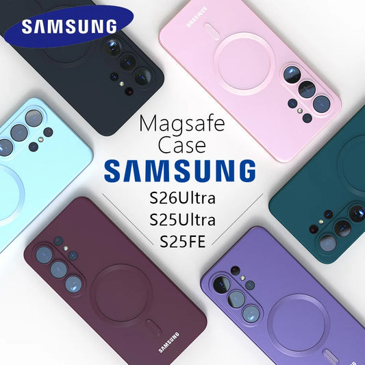 capa Magnética Full Coverage p/ Samsung | Proteção Anti-Risco & Anti-Dedadas