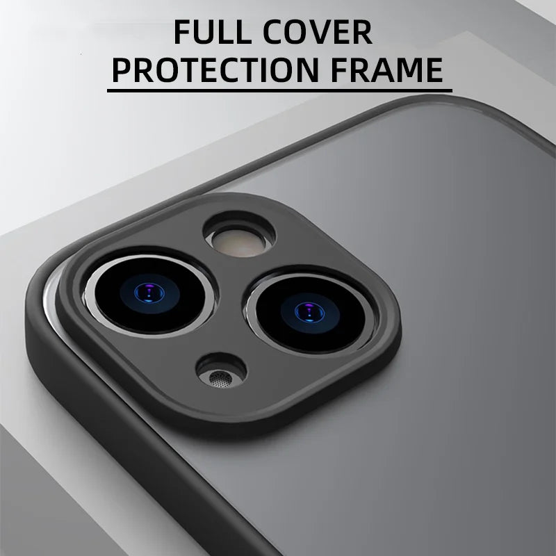 Capa Híbrida youyuexin™ | Proteção Completa e Design Slim p/ iPhone