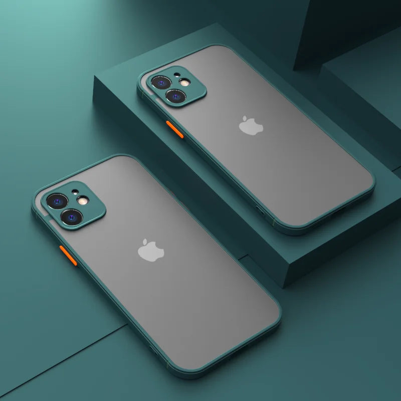 Capa Híbrida youyuexin™ | Proteção Completa e Design Slim p/ iPhone