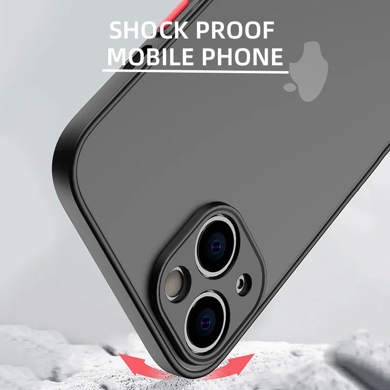 Capa Híbrida youyuexin™ | Proteção Completa e Design Slim p/ iPhone