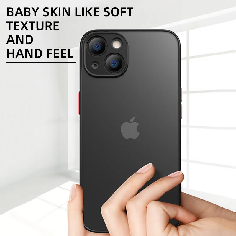 Capa Híbrida youyuexin™ | Proteção Completa e Design Slim p/ iPhone