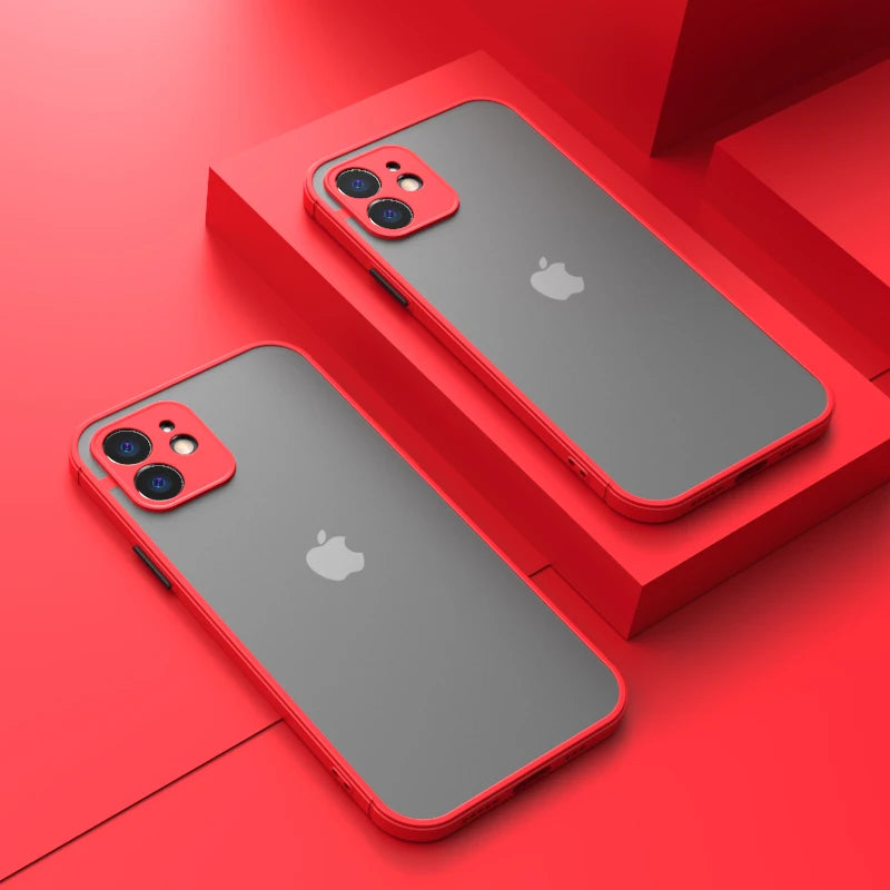 Capa Híbrida youyuexin™ | Proteção Completa e Design Slim p/ iPhone
