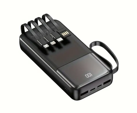 PowerBank All-in-One Pro™ 10.000mAh | 22,5W com 6 Saídas de Carregamento