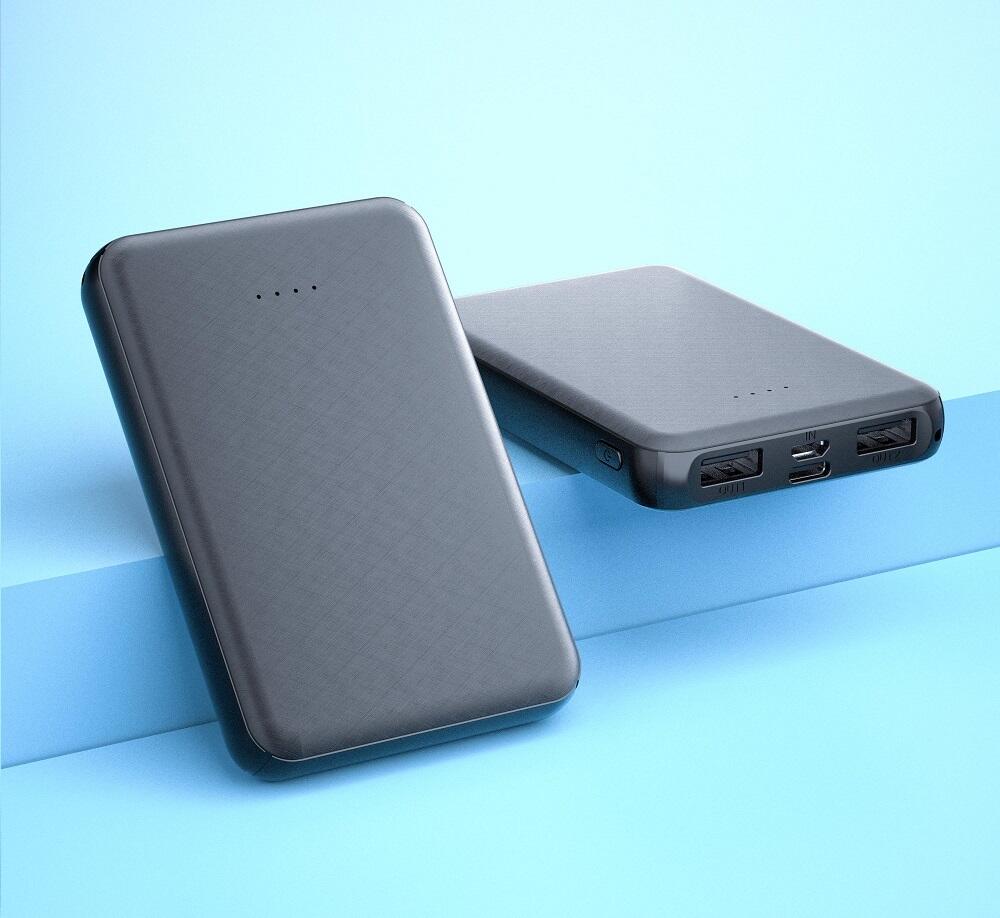 PowerBank Compact Pro™ 5.000mAh | Carregamento Triplo Ultra-Rápido