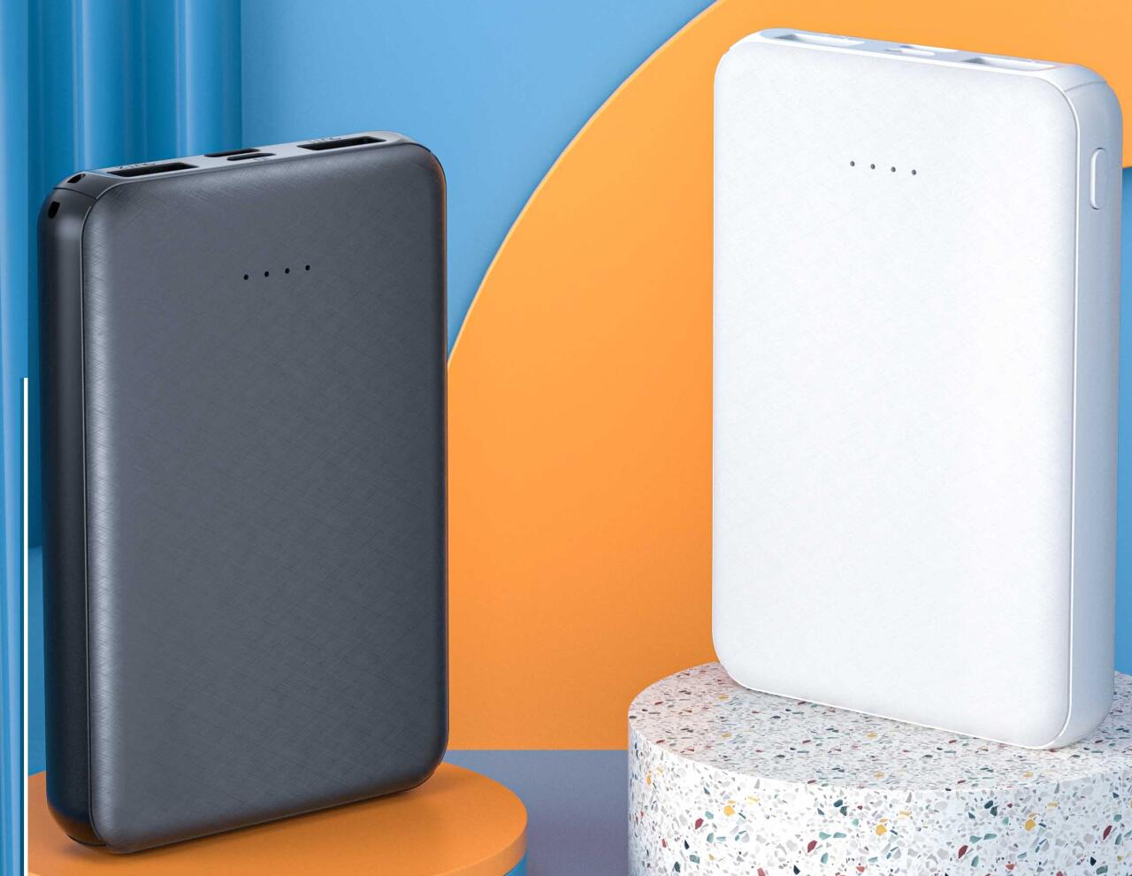 PowerBank Compact Pro™ 5.000mAh | Carregamento Triplo Ultra-Rápido