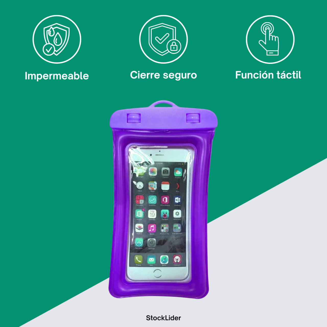 Funda Impermeável Pro™ | Bolsa Estanque com Função Tátil para Smartphones